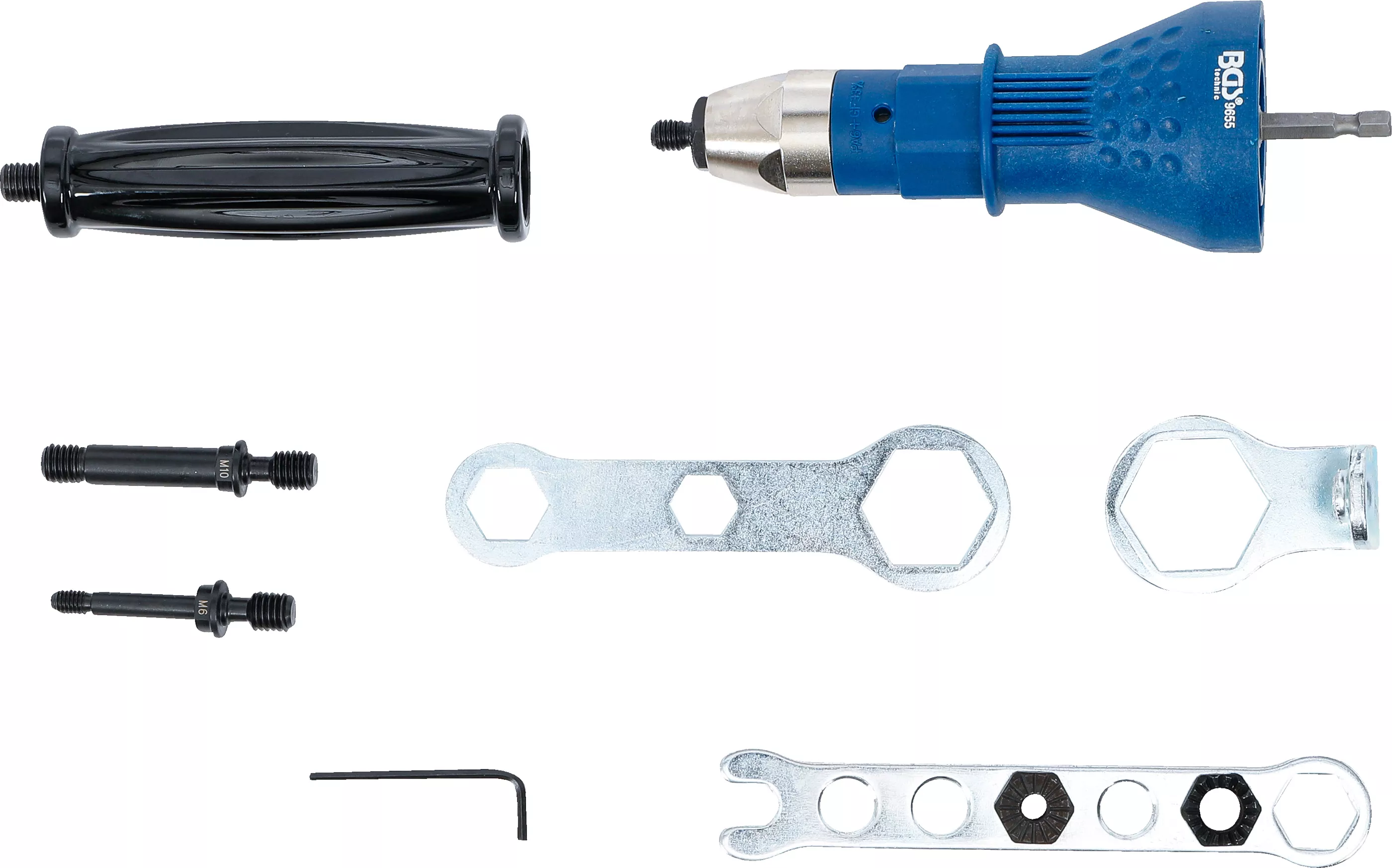 Adaptor atasare piulite-nit | M6 / M8 / M10 [3]