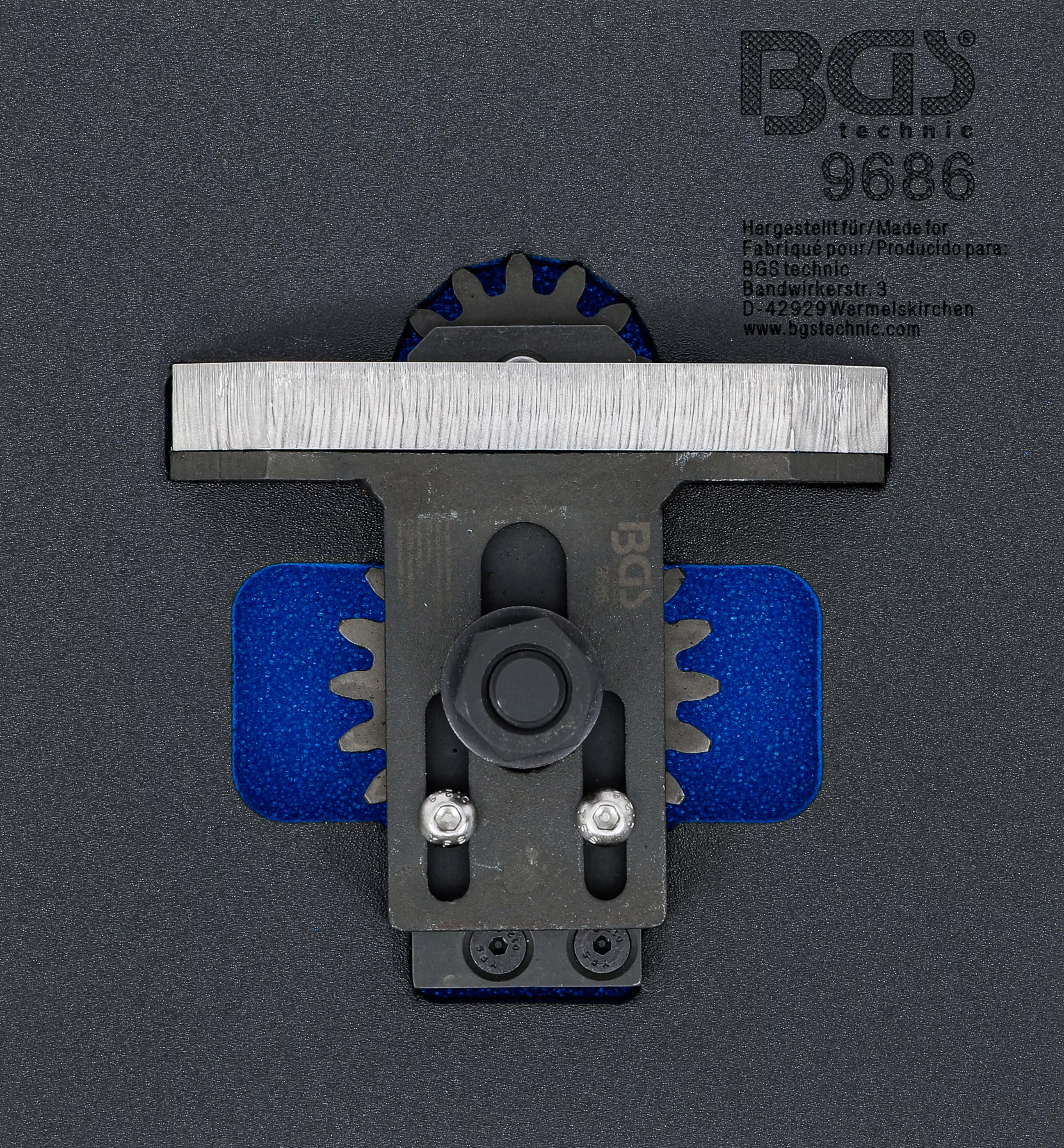 Cărucior atelier / Echipamente - Suport organizator pentru carucior 1/6: Dispozitiv rotire arbore cotit | pentru Iveco