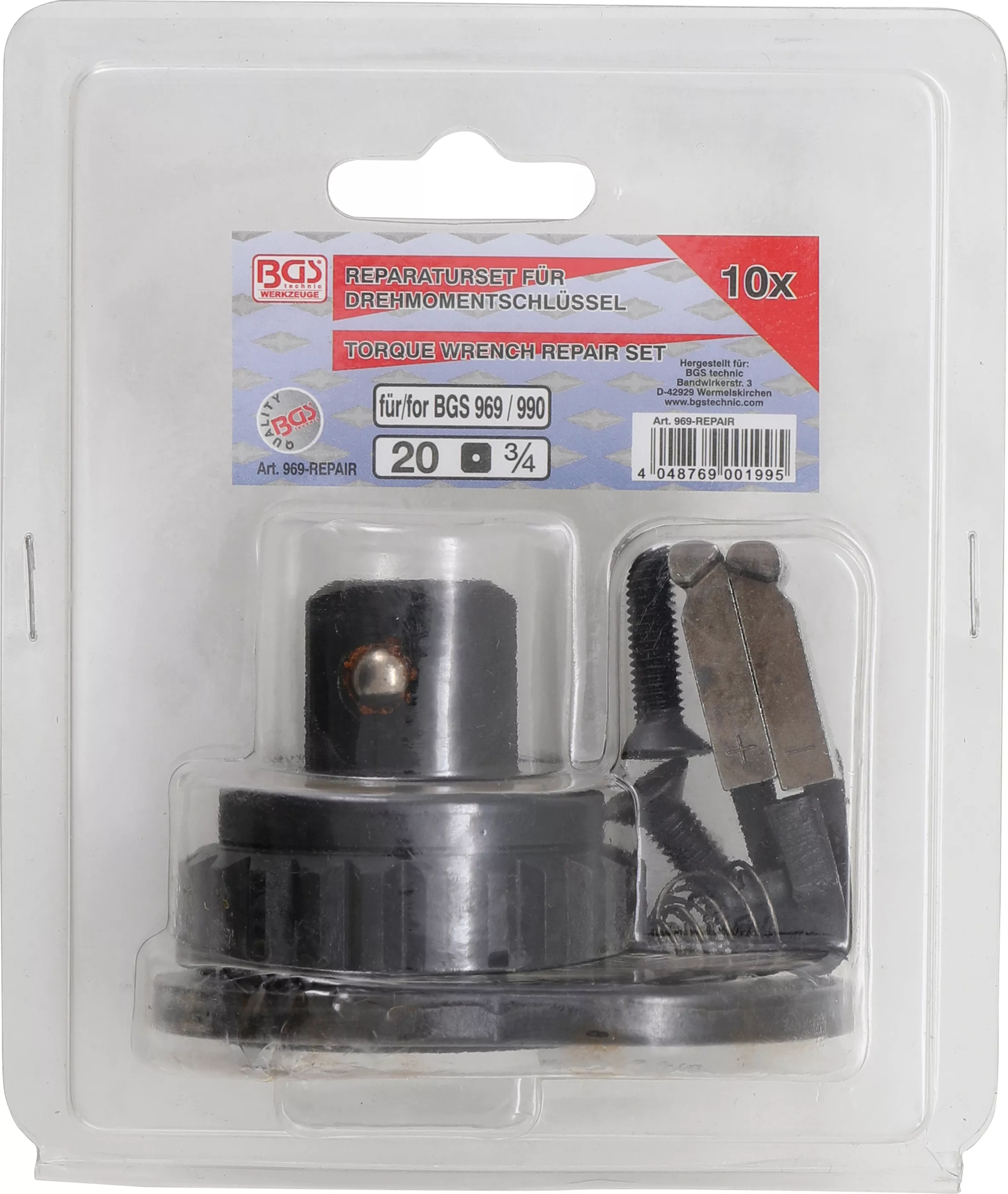 Set reparatie pentru cheie dinamometrica | pentru BGS 969, 990 [4]