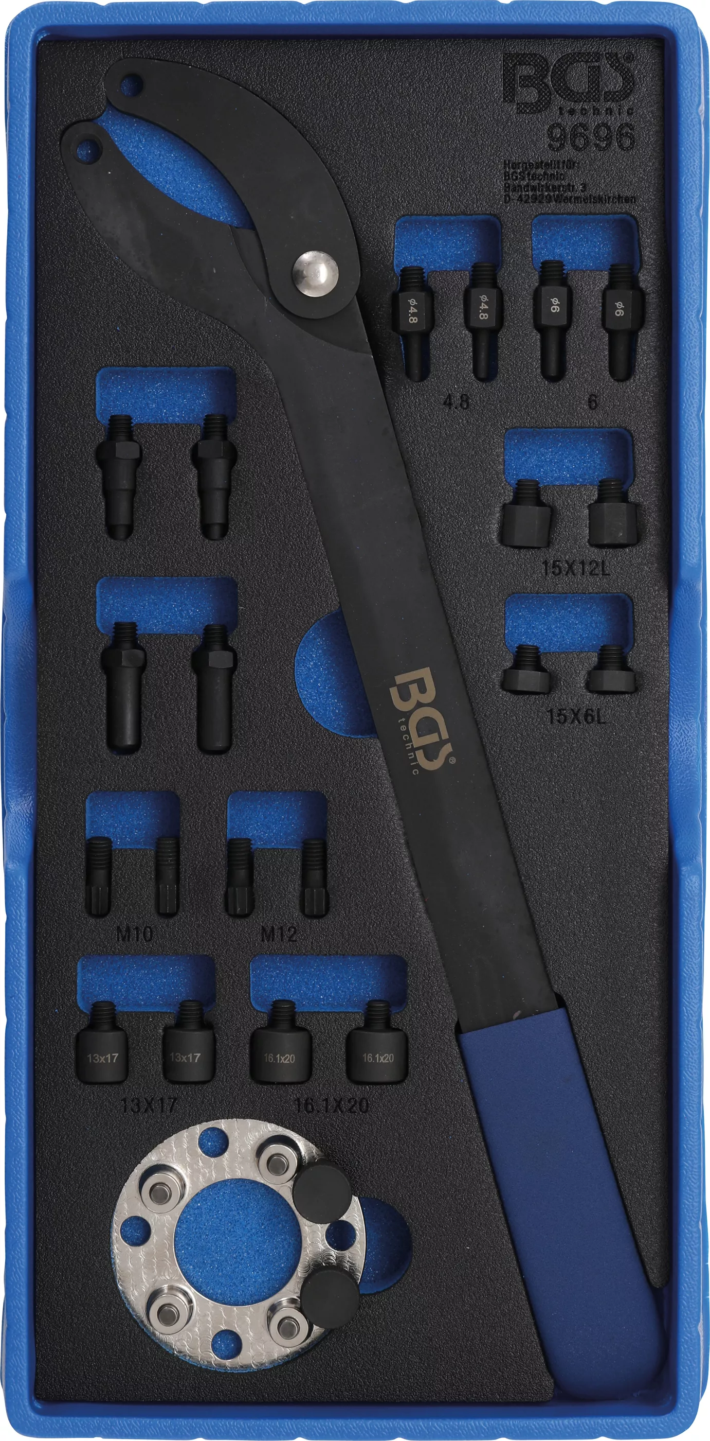 Suport organizator pentru carucior 1/3: Set dispozitive retinere contra Arbore cu came | pentru VAG [2]