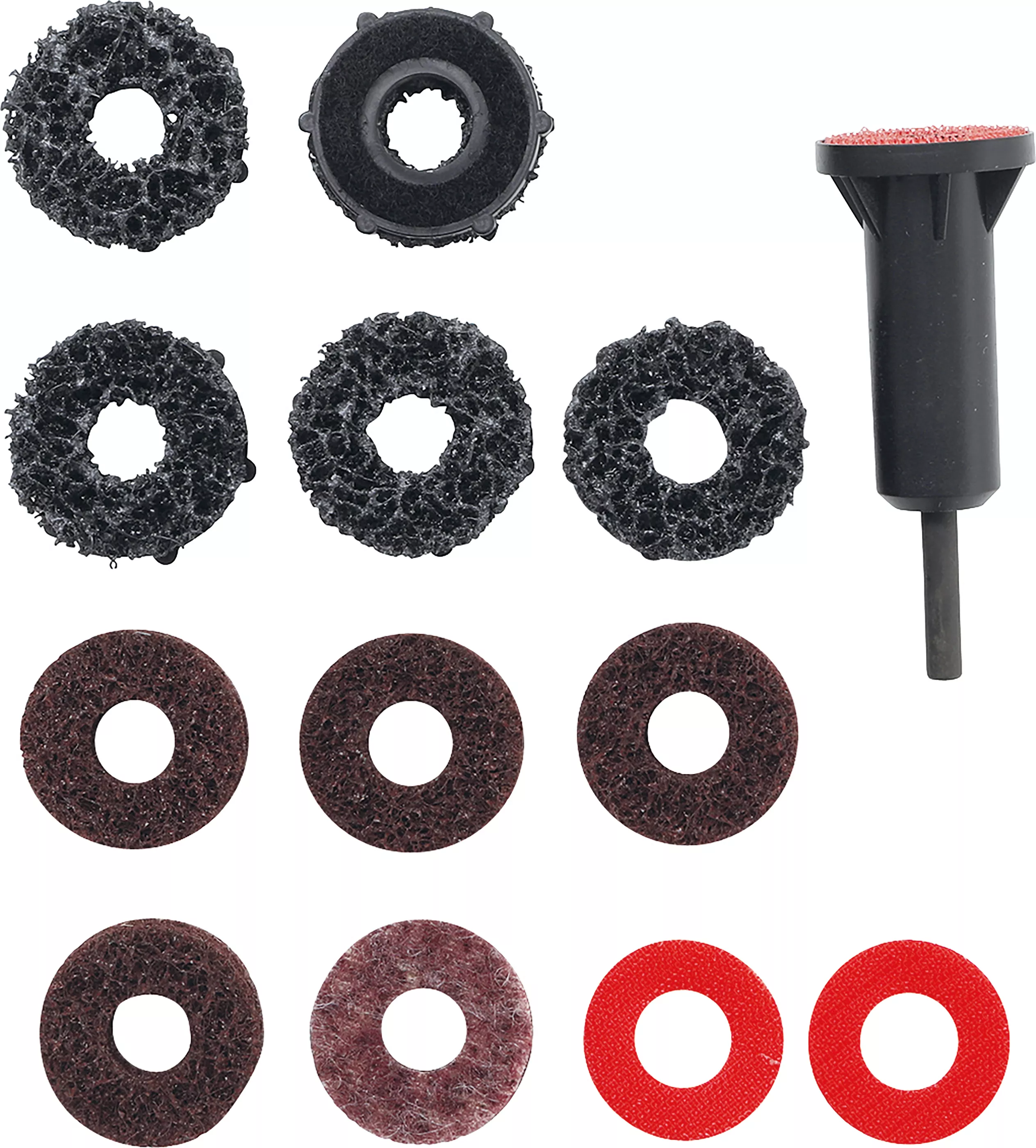 Set slefuitor butuc roata | pentru prezoane si bolturi piulite roti| 14 piese [4]