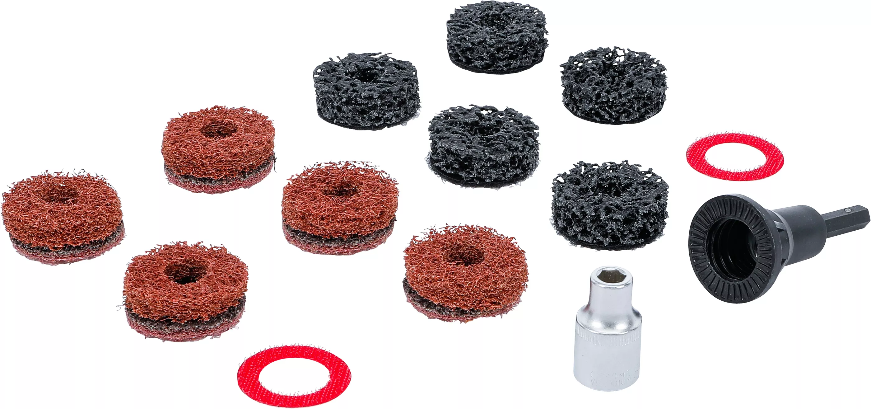 Set slefuitor butuc roata | pentru prezoane si bolturi piulite roti| 14 piese [1]