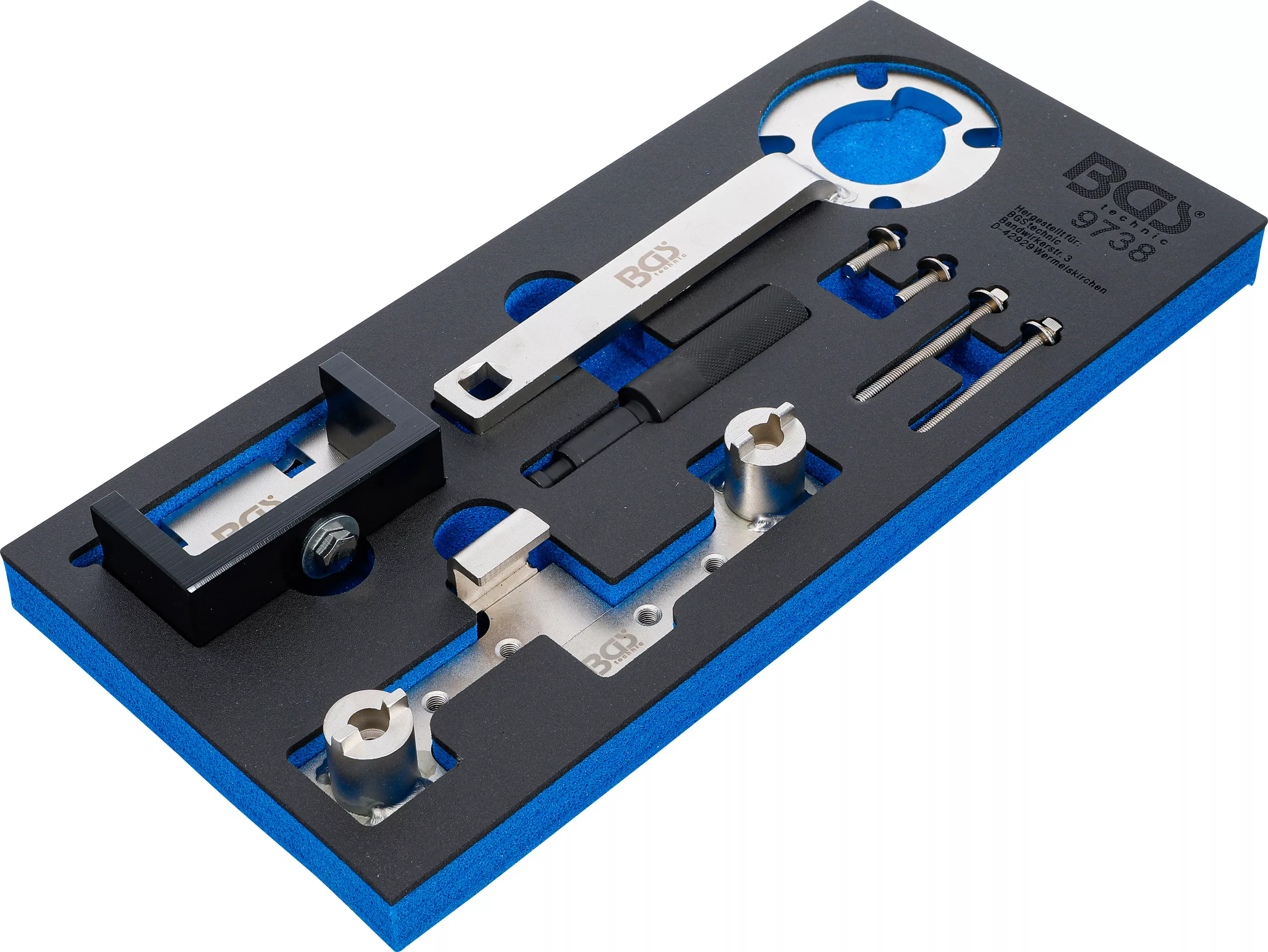 Suport organizator pentru carucior 1/3: Set unelte reglare motor | pentru Ford 2.5, Volvo 1.6 - 2.5 and 2.4D [2]