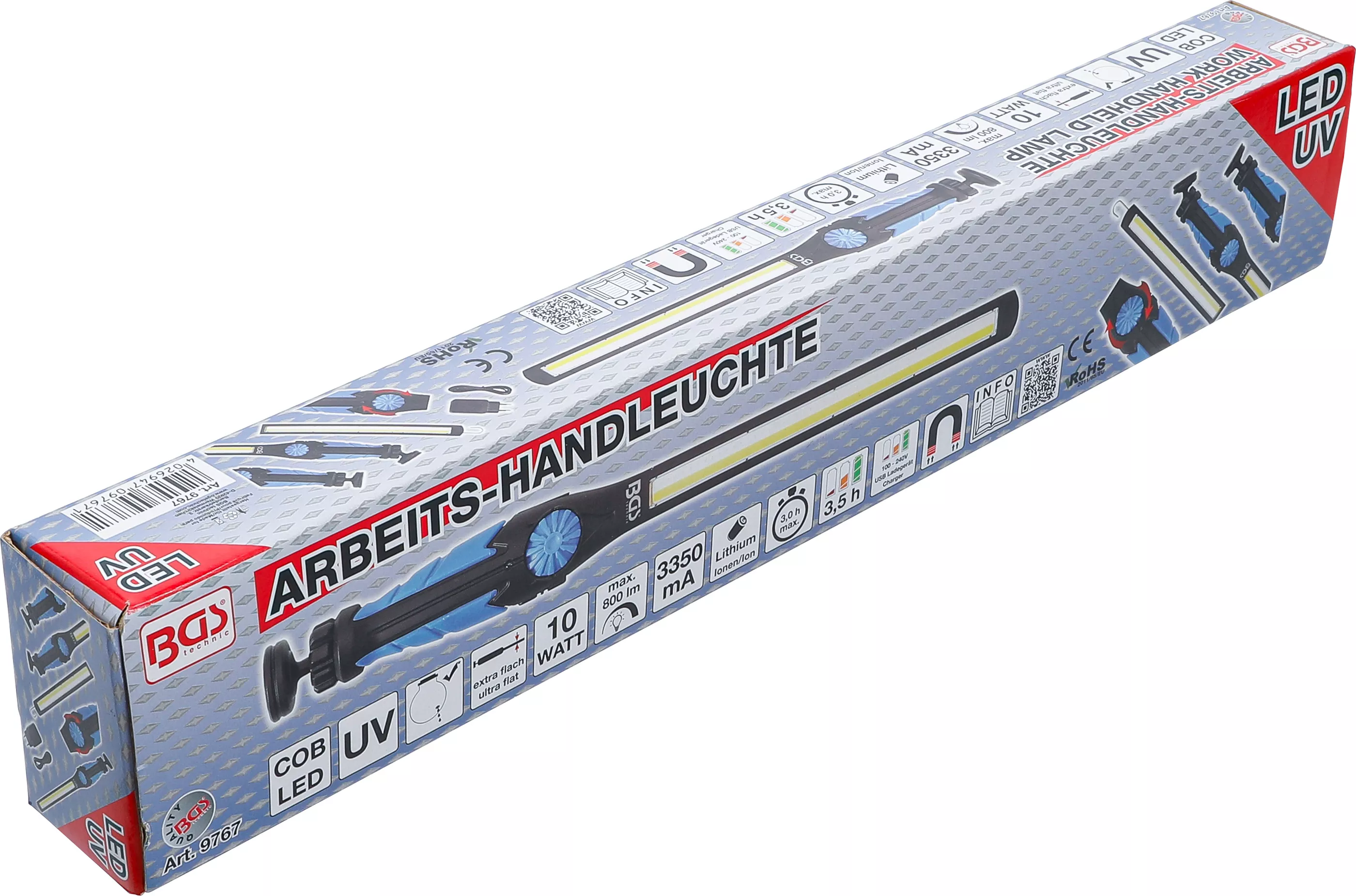 Lampa de lucru COB-LED / UV | extra plata [10]