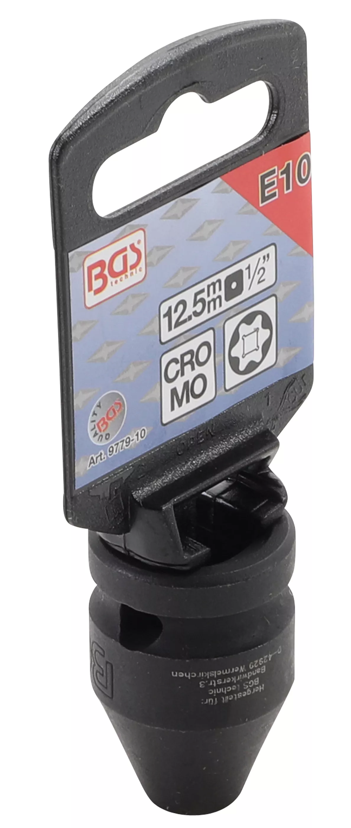 Cheie tubulara de impact Profil E | 12,5 mm (1/2") | E10 [2]