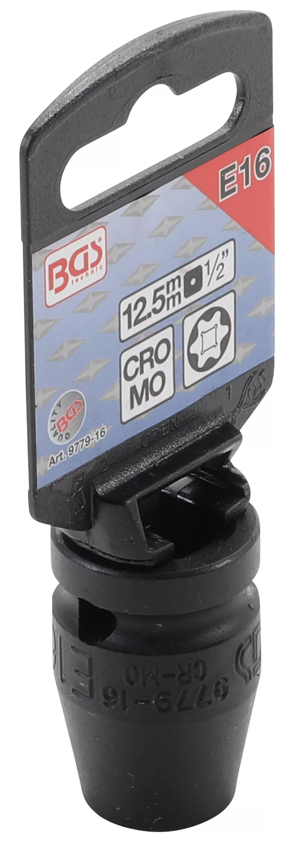Cheie tubulara de impact Profil E | 12,5 mm (1/2") | E16 [2]