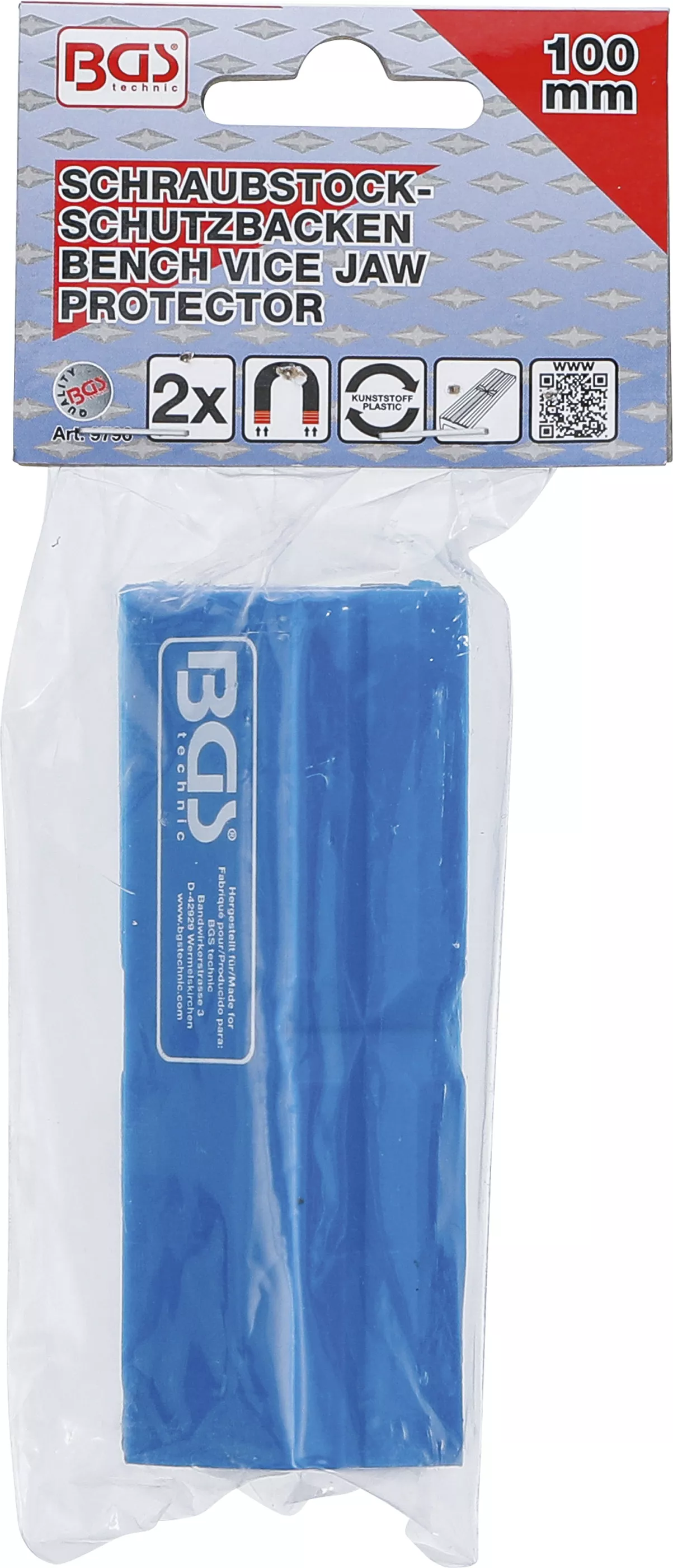 Bacuri protectie menghina | Plastic | Latime 100 mm | 2 piese [3]