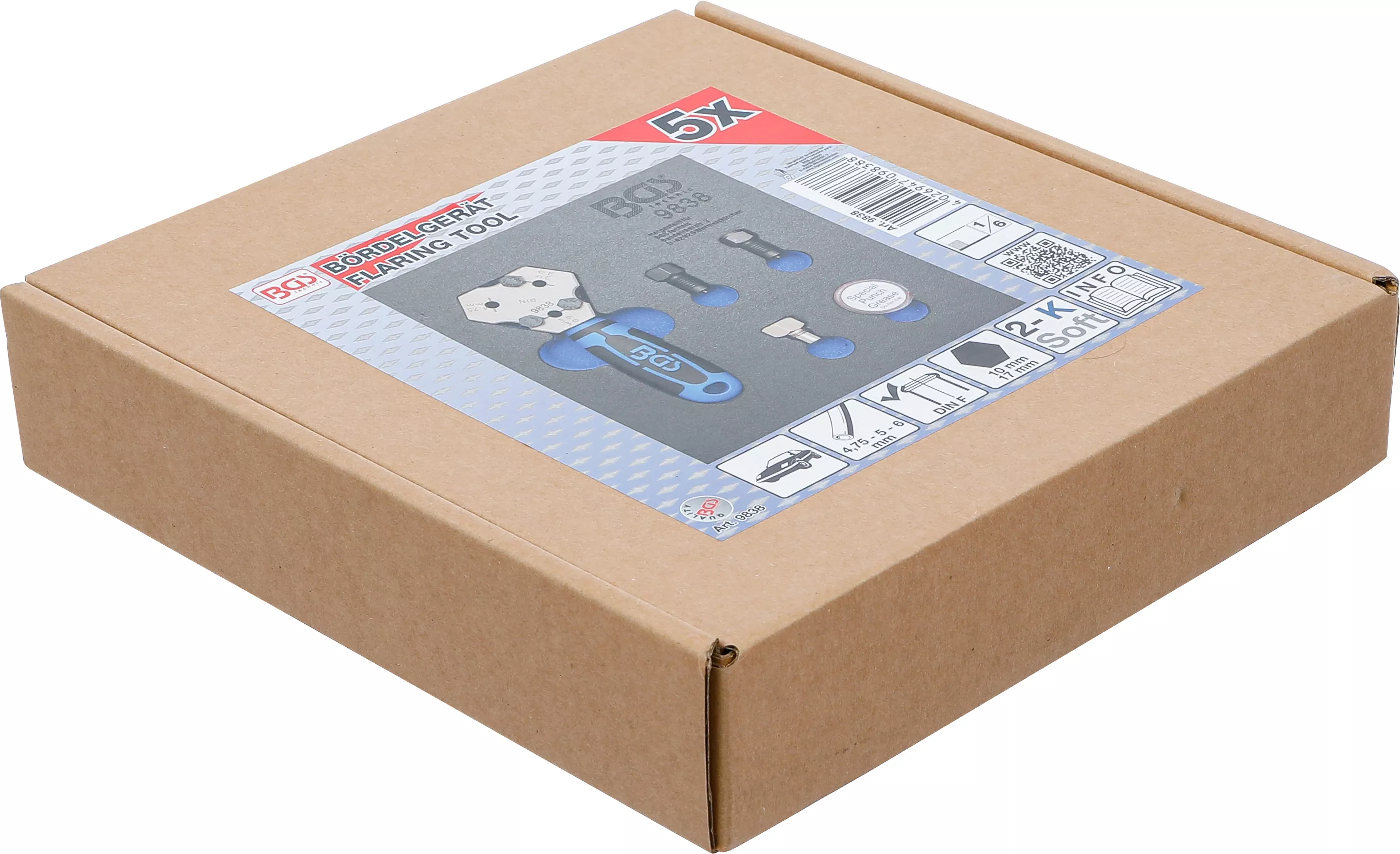 Suport organizator pentru carucior 1/6: Aparat bordurare | DIN | 4,75 / 5 / 6 mm [3]