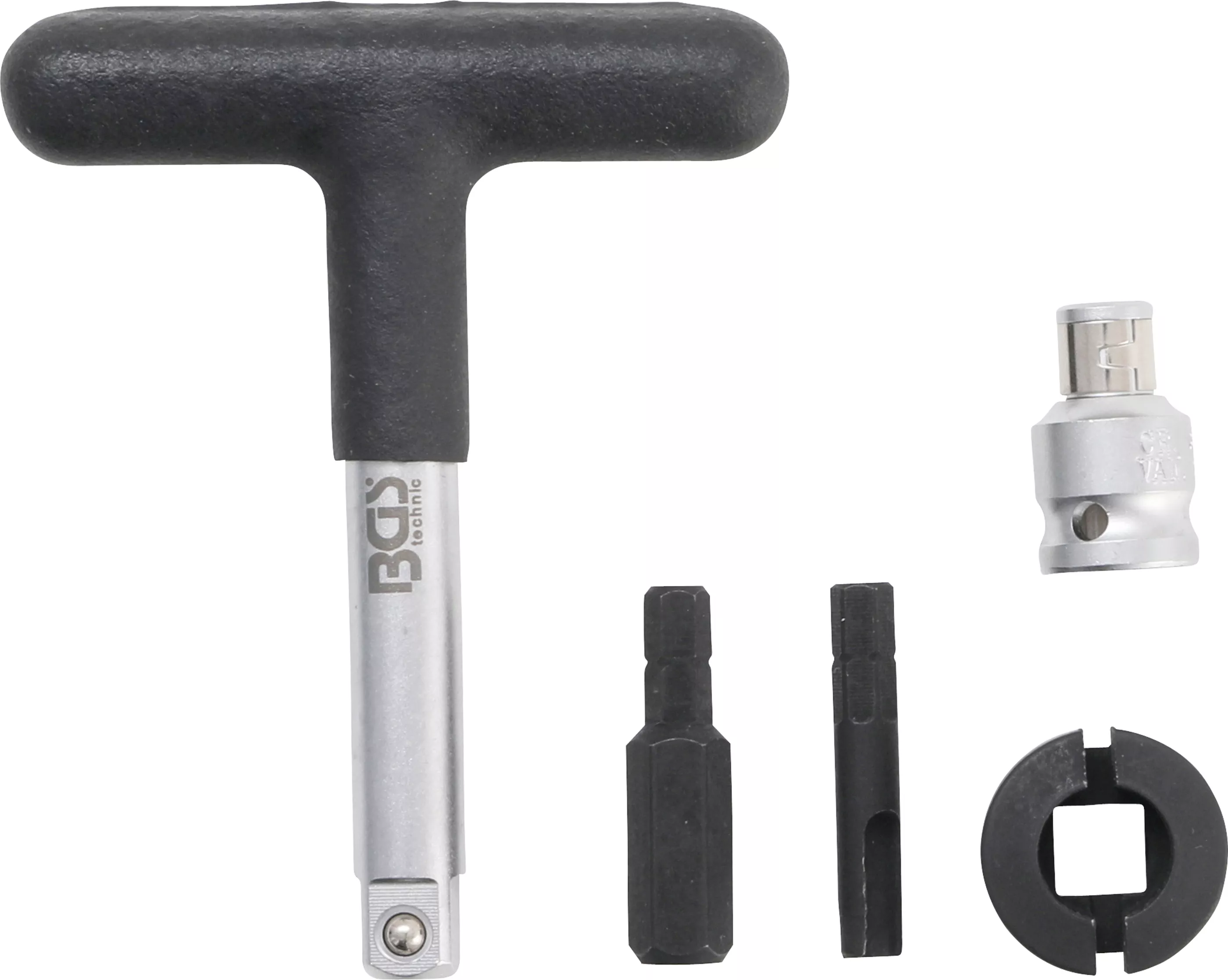 Set chei service ulei universal | pentru Busoane scurgere ulei din plastic | Antrenare hexagon exterior 6,3 mm (1/4") , Antrenat prin patrat exterior 10 mm (3/8") | 5 piese [3]