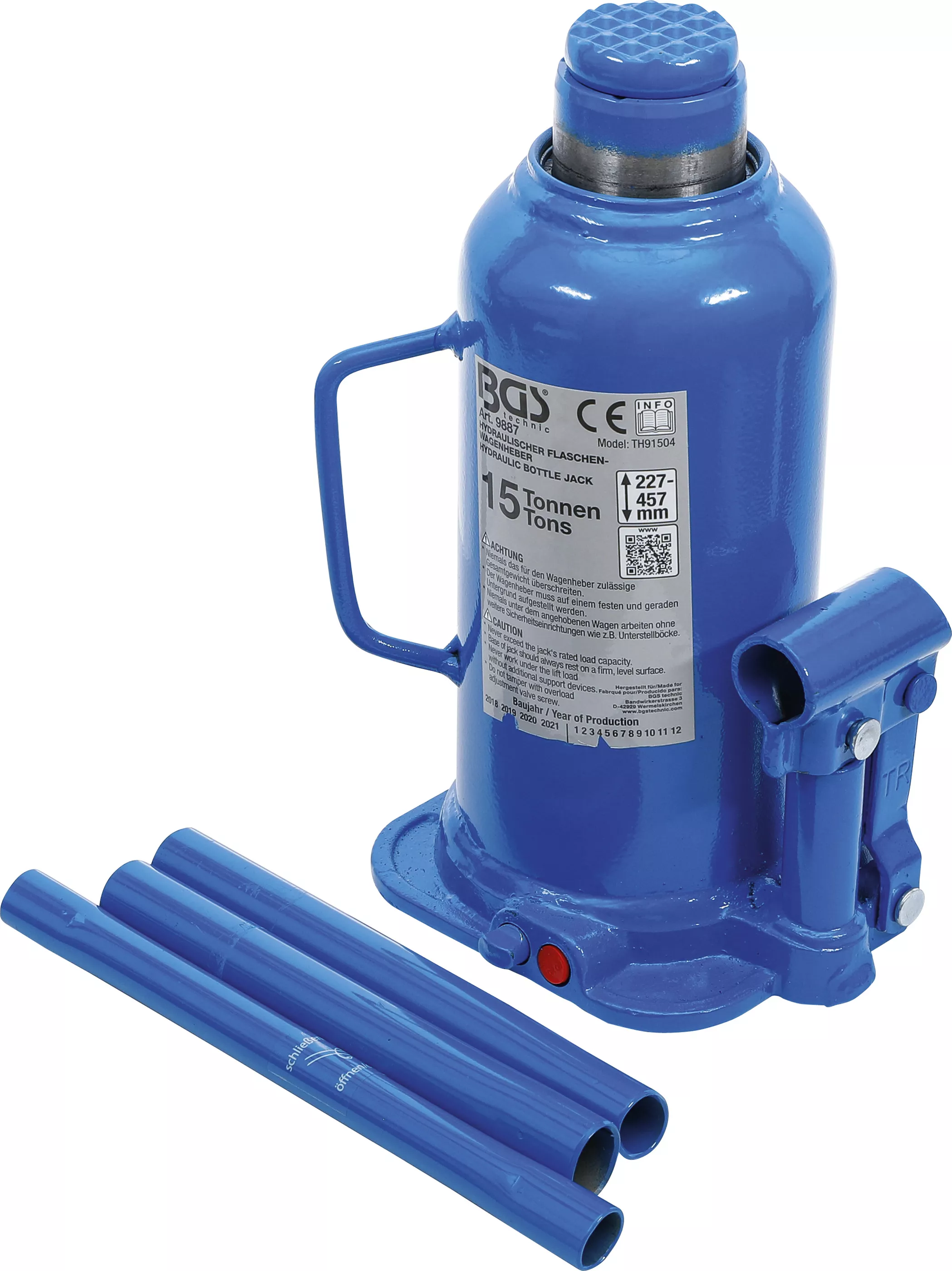 Cric hidraulic cu palan | 15 t [1]