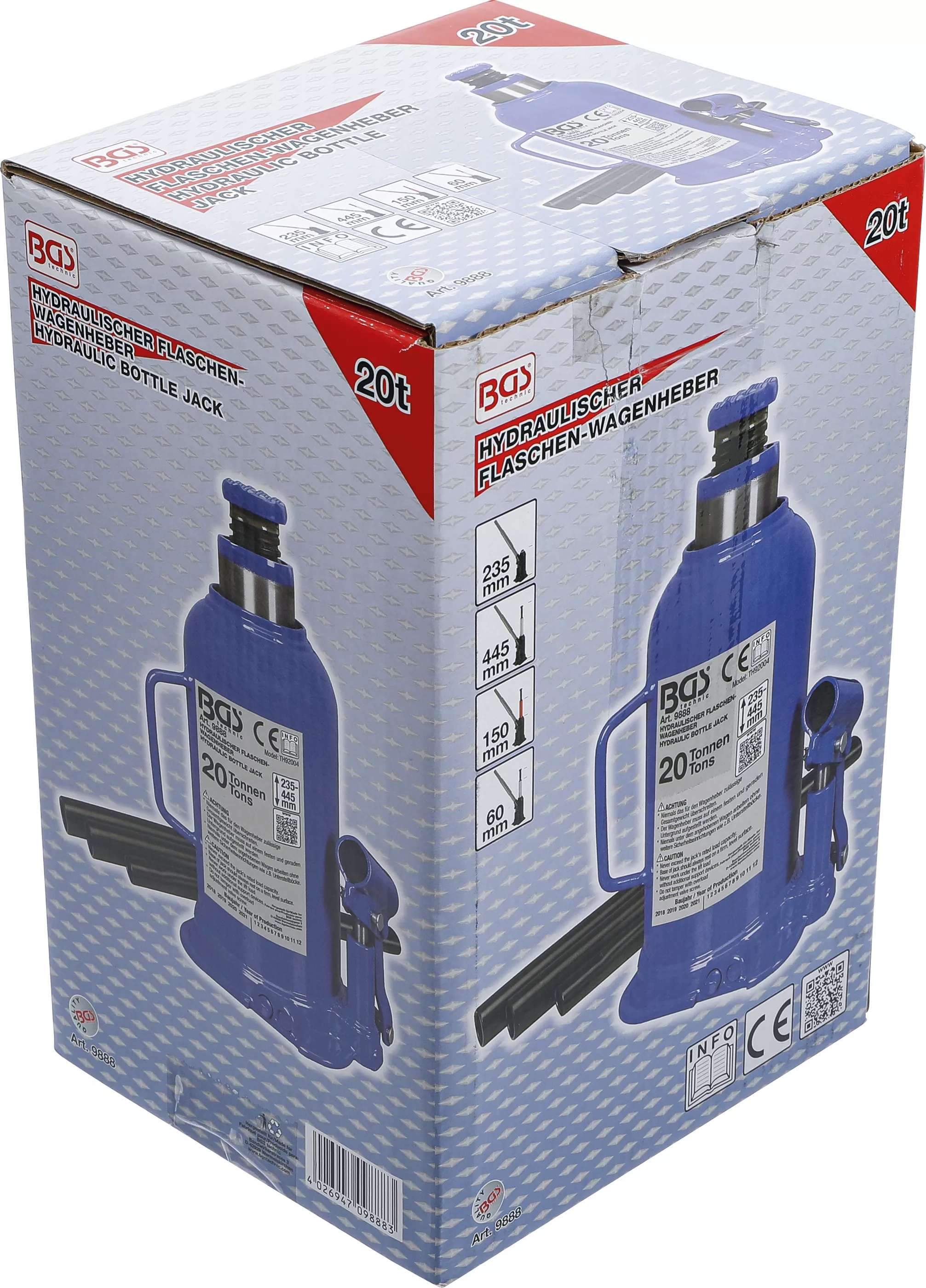 Cric hidraulic cu palan | 20 t [6]