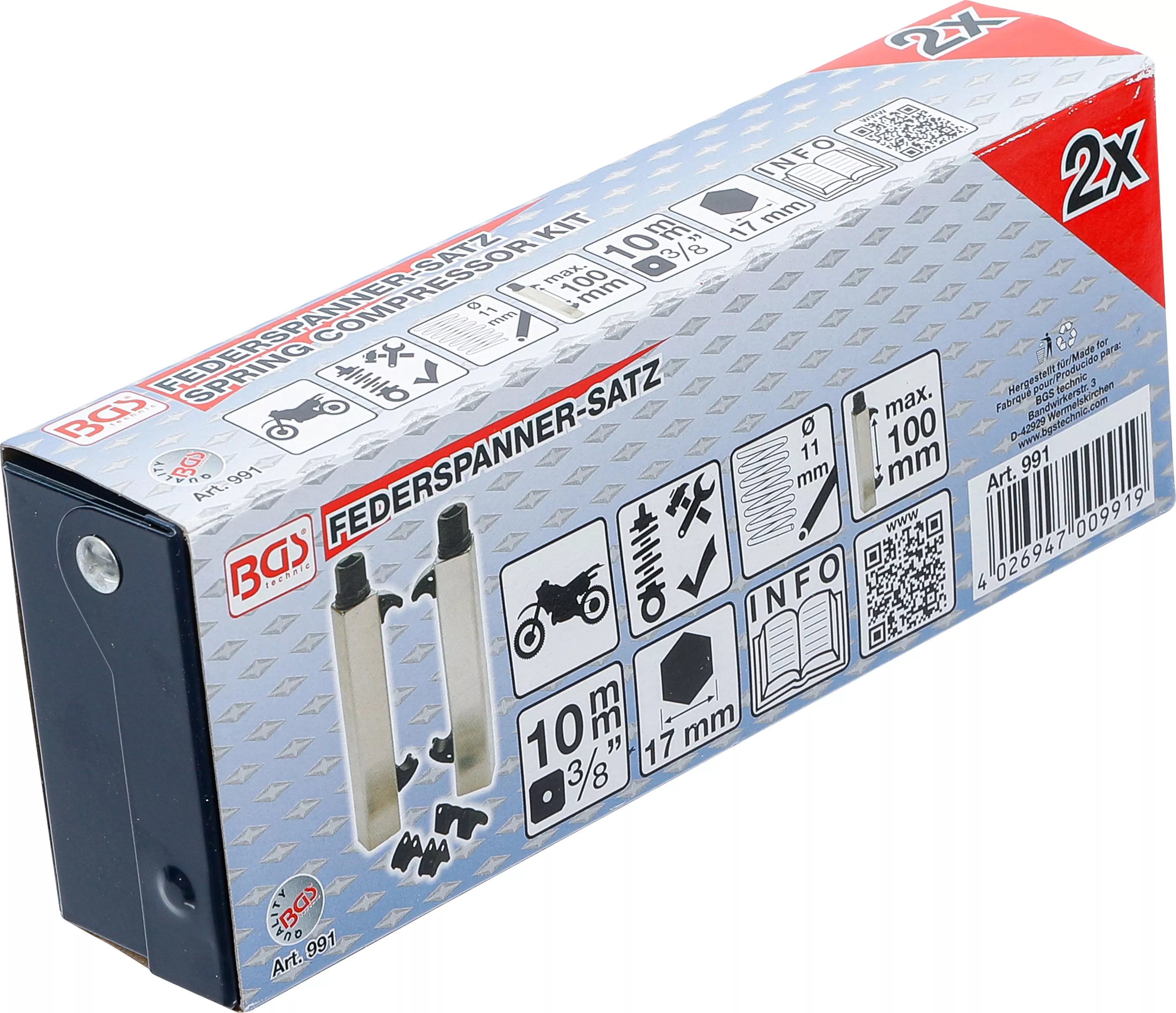 Set prese arcuri | pentru motociclete | 2 piese [8]