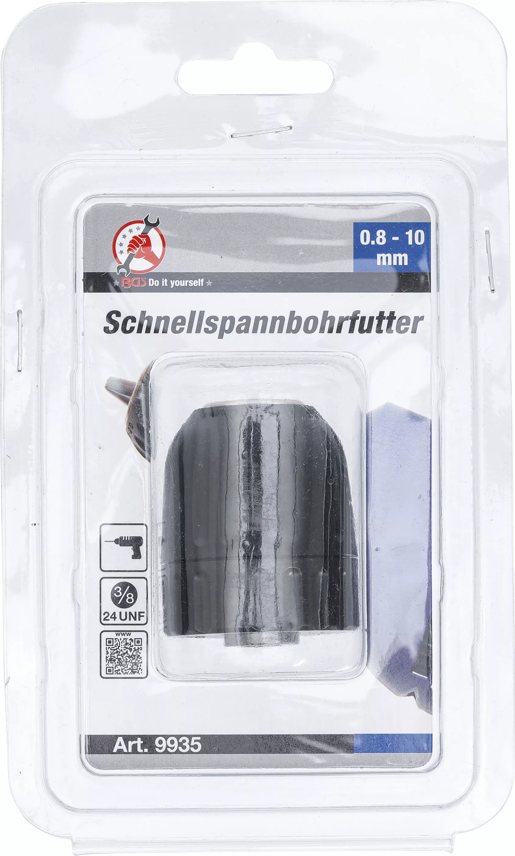 Mandrina strangere rapida | 0,8 - 10 mm - 3/8" x 24 UNF [3]