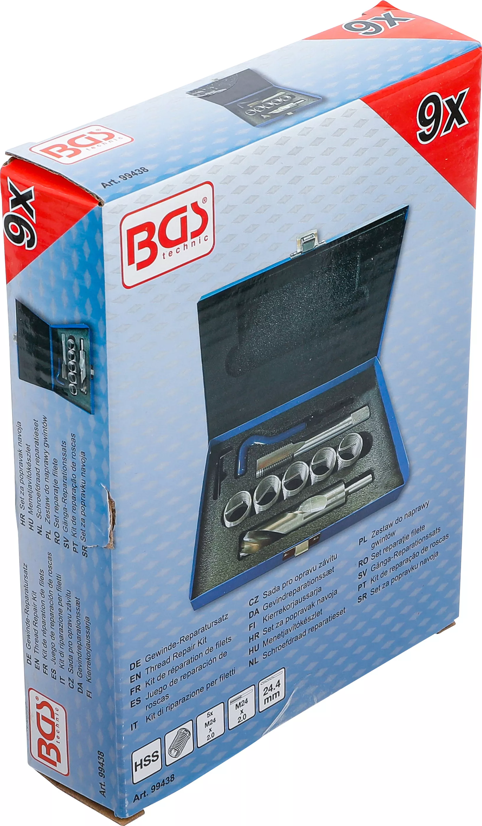 Set reparatie filete | M24 x 2,0 | 9 piese [6]