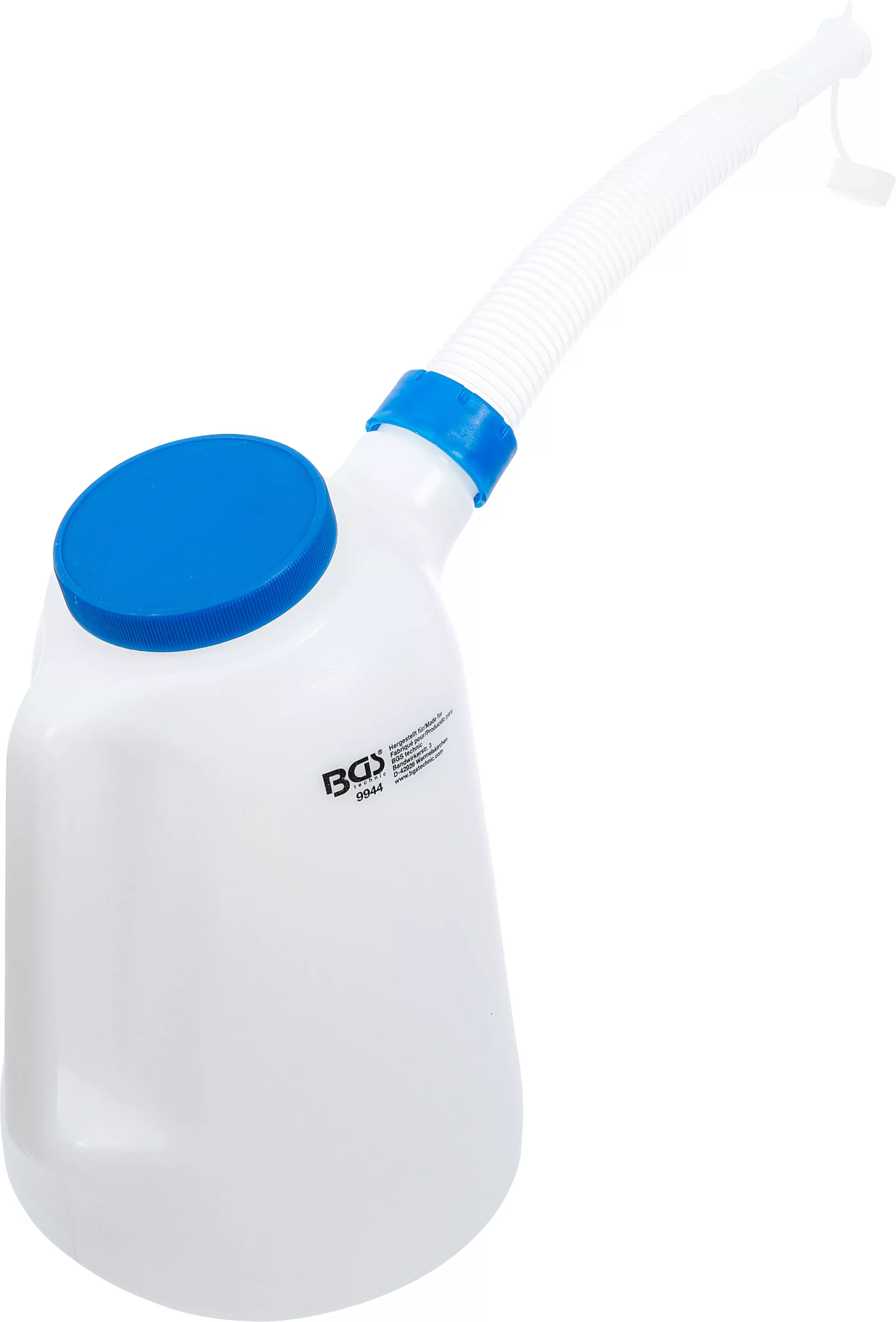 Vas de umplere cu racord flexibil de golire si capac | 5 l [2]