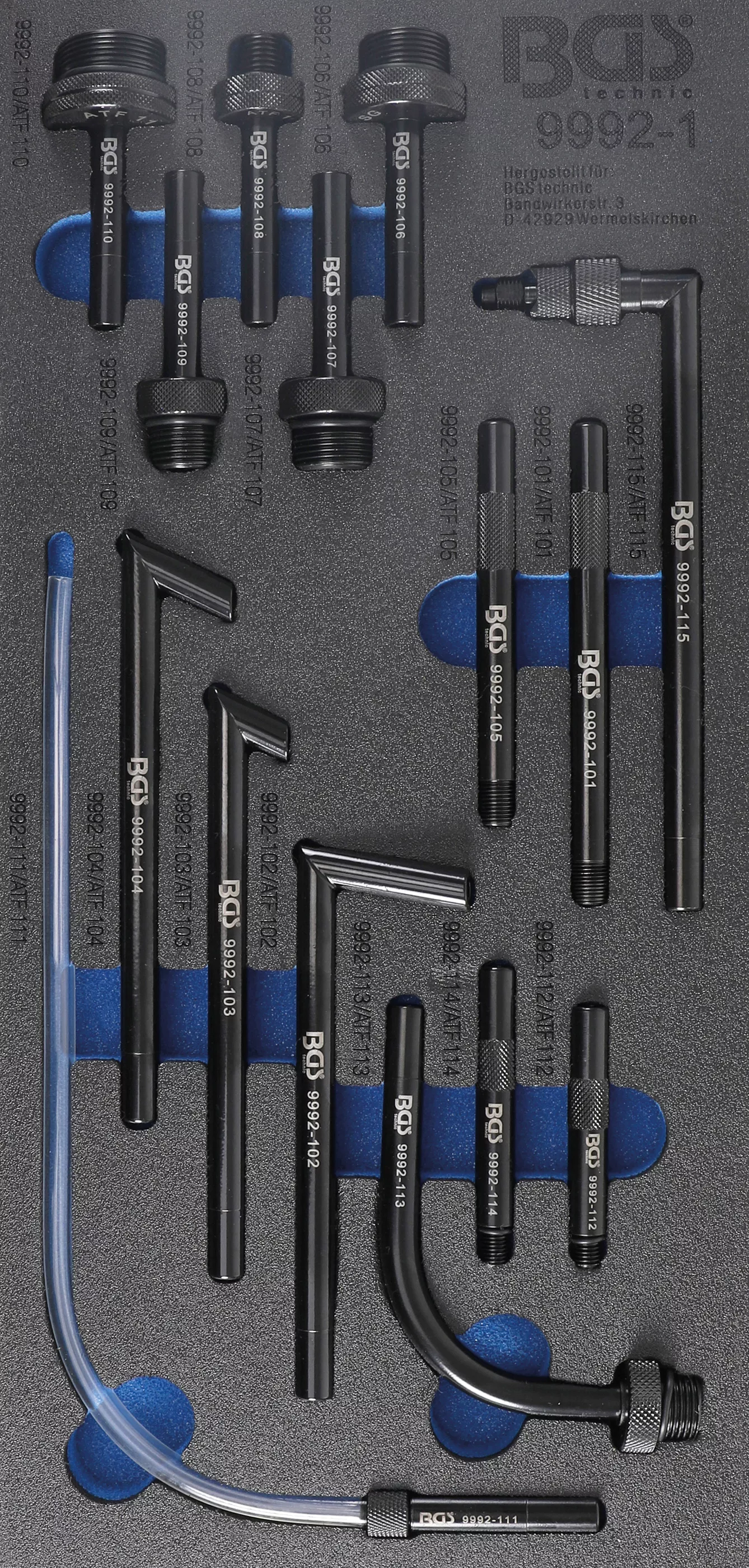 Set adaptoare umplere transmisie | 15 piese [1]