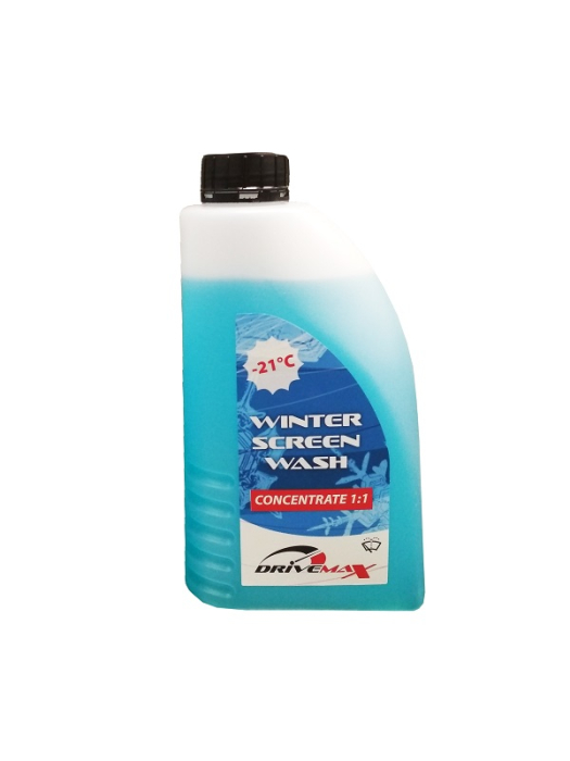 ❄️ SOLUȚIE SPĂLARE PARBRIZ CONCENTRATĂ IARNĂ DRIVEMAX 1L – DILUARE 1:1, -21°C [1]