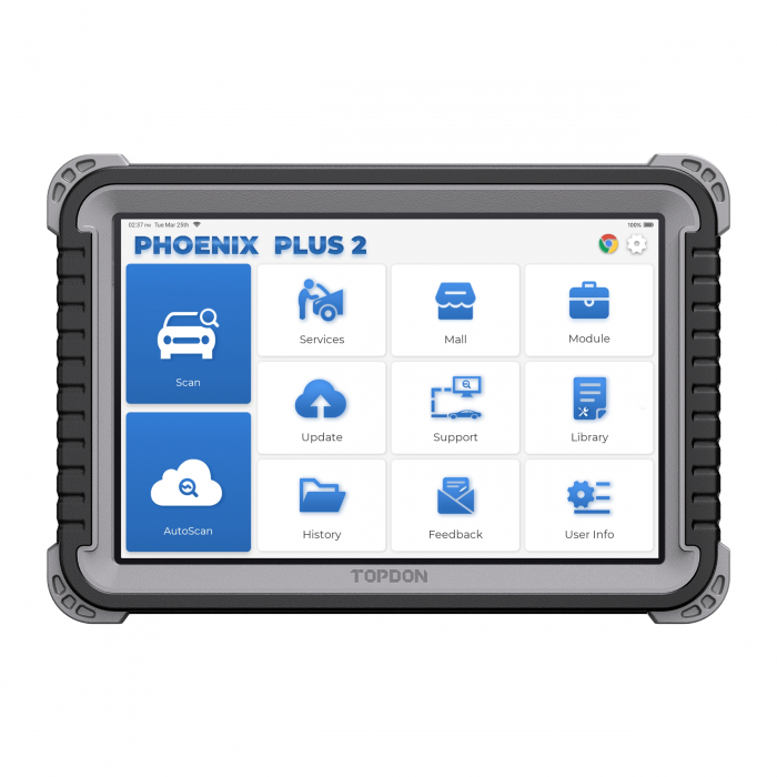 Tester Auto Profesional TOPDON Phoenix Plus II – Diagnoză Multimarcă și Programare ECU [2]