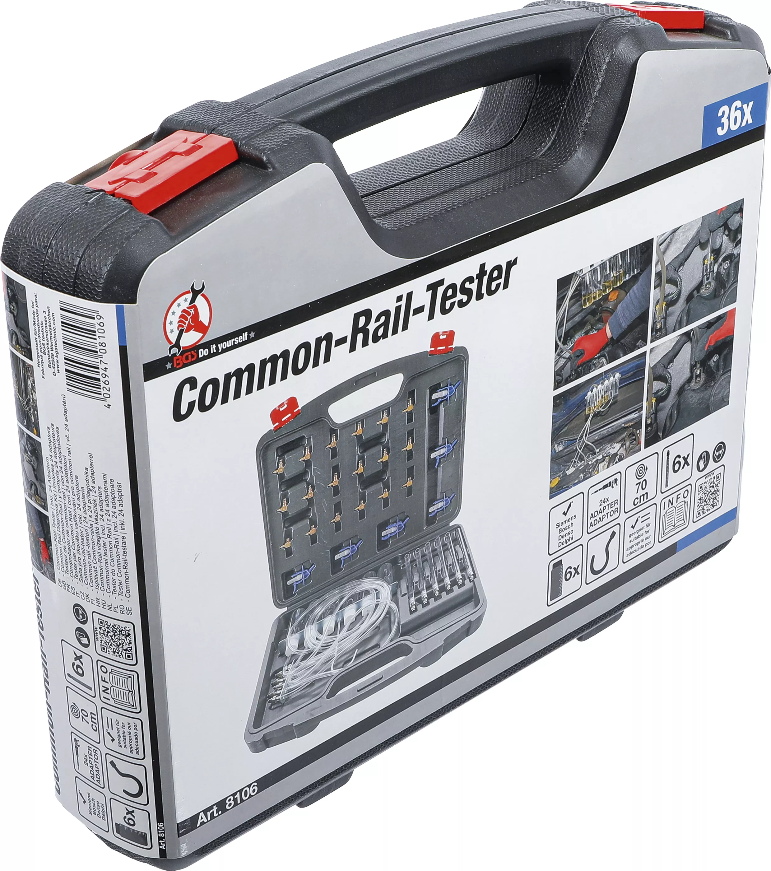 Tester Injectoare Common Rail cu 24 Adaptoare - BGS [6]