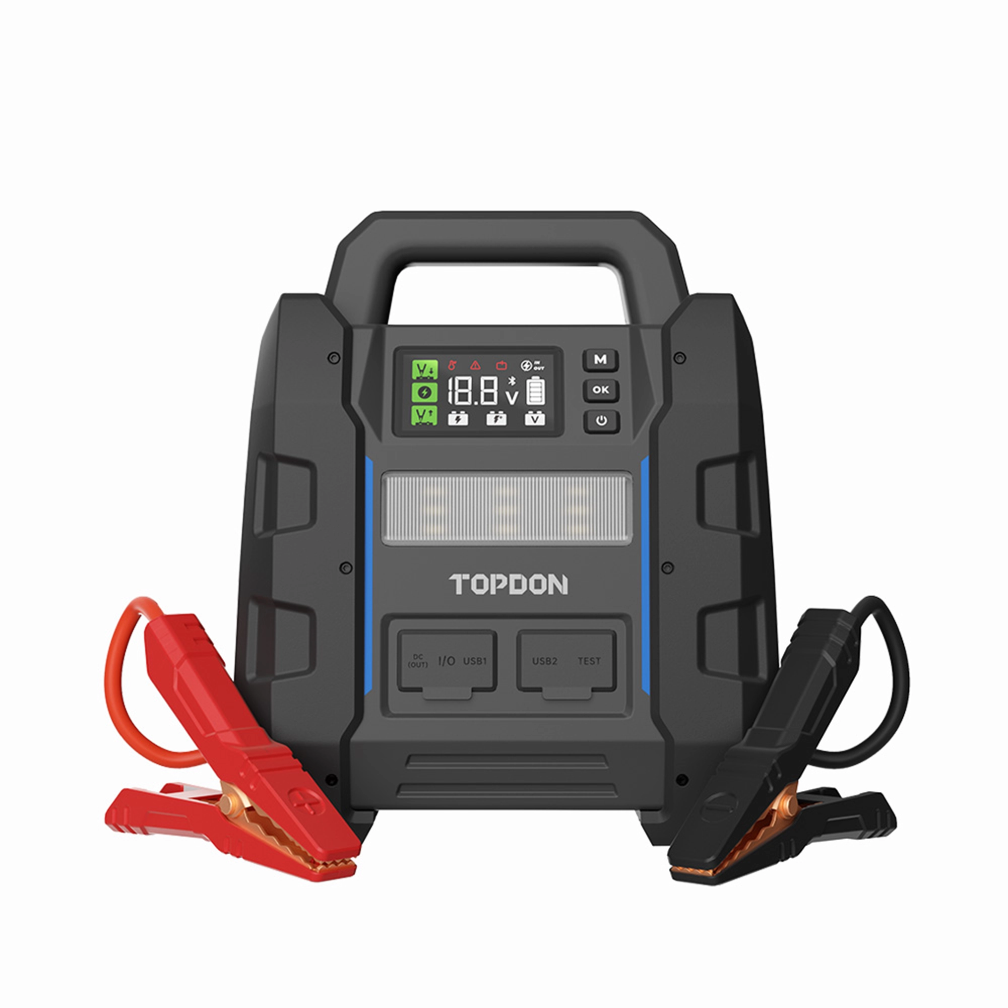 TOPDON V4500 Plus – Jump Starter profesional 12V, 4500A cu Powerbank și lanternă LED [4]
