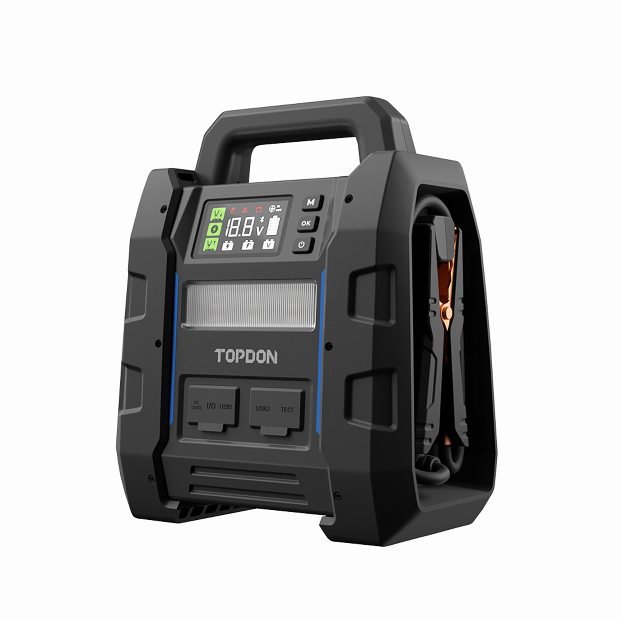 TOPDON V4500 Plus – Jump Starter profesional 12V, 4500A cu Powerbank și lanternă LED [5]