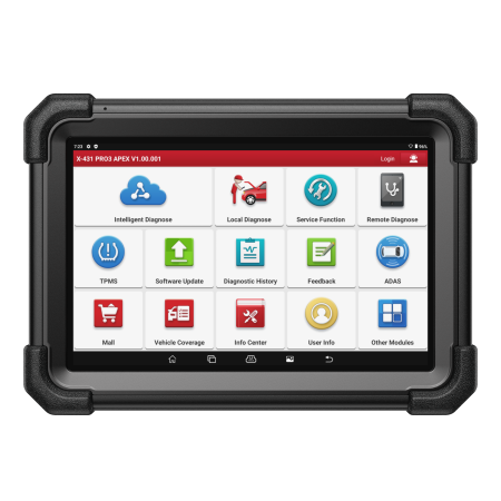 Diagnoză Profesională - Launch X431 PRO3 APEX – Scanner Auto Profesional