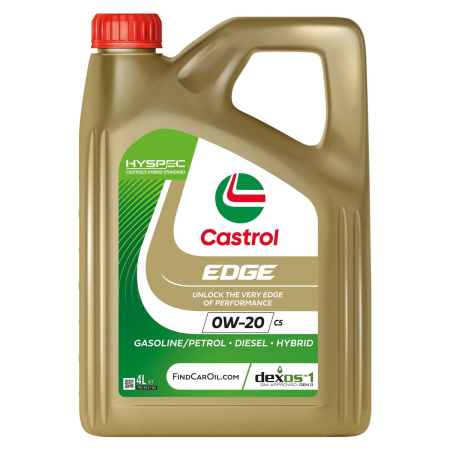 Auto-Moto - CASTROL EDGE 0W-20 C5 4L – Ulei Motor Sintetic Premium pentru Motoare Moderne