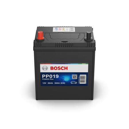 Piese auto - Baterie Auto BOSCH Power+ Line 12V 36Ah 360A – Borna Inversă