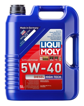 Auto-Moto - LIQUI MOLY Diesel High Tech 5W-40 5L – Ulei Motor Semisintetic pentru Motoare Diesel (VW 505.01)
