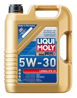 Auto-Moto - LIQUI MOLY Longlife III 5W-30 5L – Ulei Motor Sintetic VW 504/507, BMW LL-04