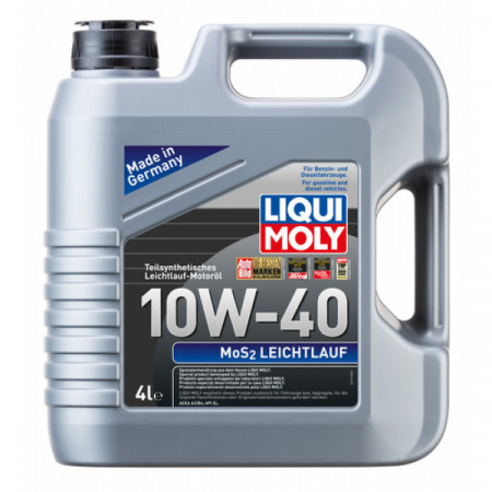 Auto-Moto - Liqui Moly MoS2 10W-40 4L Semisintetic