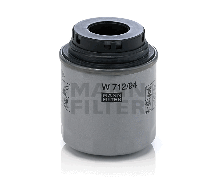 Filtre Ulei - MANN-FILTER W712/94 – cu supapă dublă de reținere, filet 3/4-16 UNF