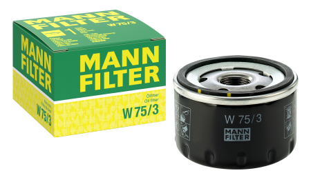MANN-FILTER W75/3 – Filet M20x1.5, cu supapă anti-retur [1]