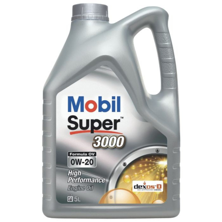 Auto-Moto - MOBIL Super 3000 Formula OV 0W-20 5L – Ulei Motor Sintetic OEM GM dexosD & MB 229.71