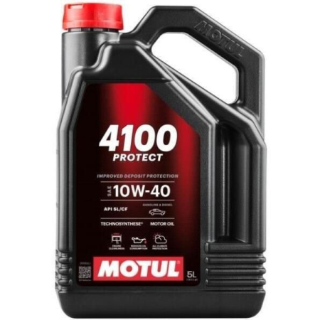 Auto-Moto - MOTUL 4100 Protect 10W-40 5L – Ulei Motor Semisintetic pentru Benzină și Diesel