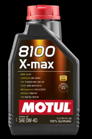Ulei Motor - MOTUL 8100 X-MAX 0W-40 (1L, 4L, 5L)