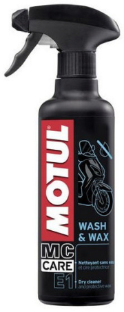 Uleiuri și Întreținere Moto - MOTUL E1 Wash & Wax 400ml