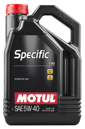 Auto-Moto - MOTUL SPECIFIC C40 5W-40 5L PORSCHE C40
