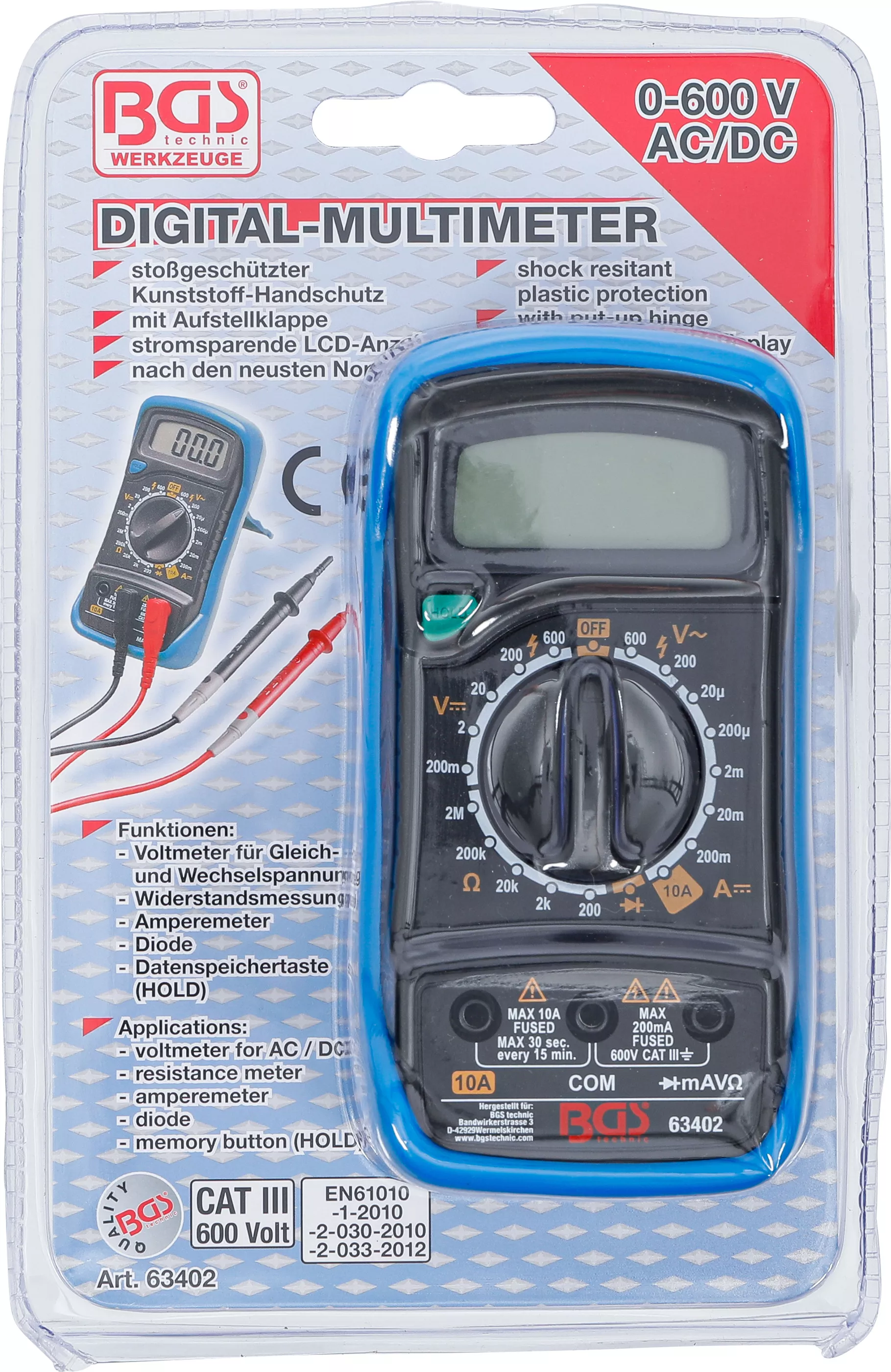 Multimetru Digital - BGS Technic [3]