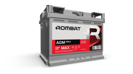 Baterii Auto - ROMBAT AGM 70Ah, 760A, 12V – Tehnologie Start-Stop