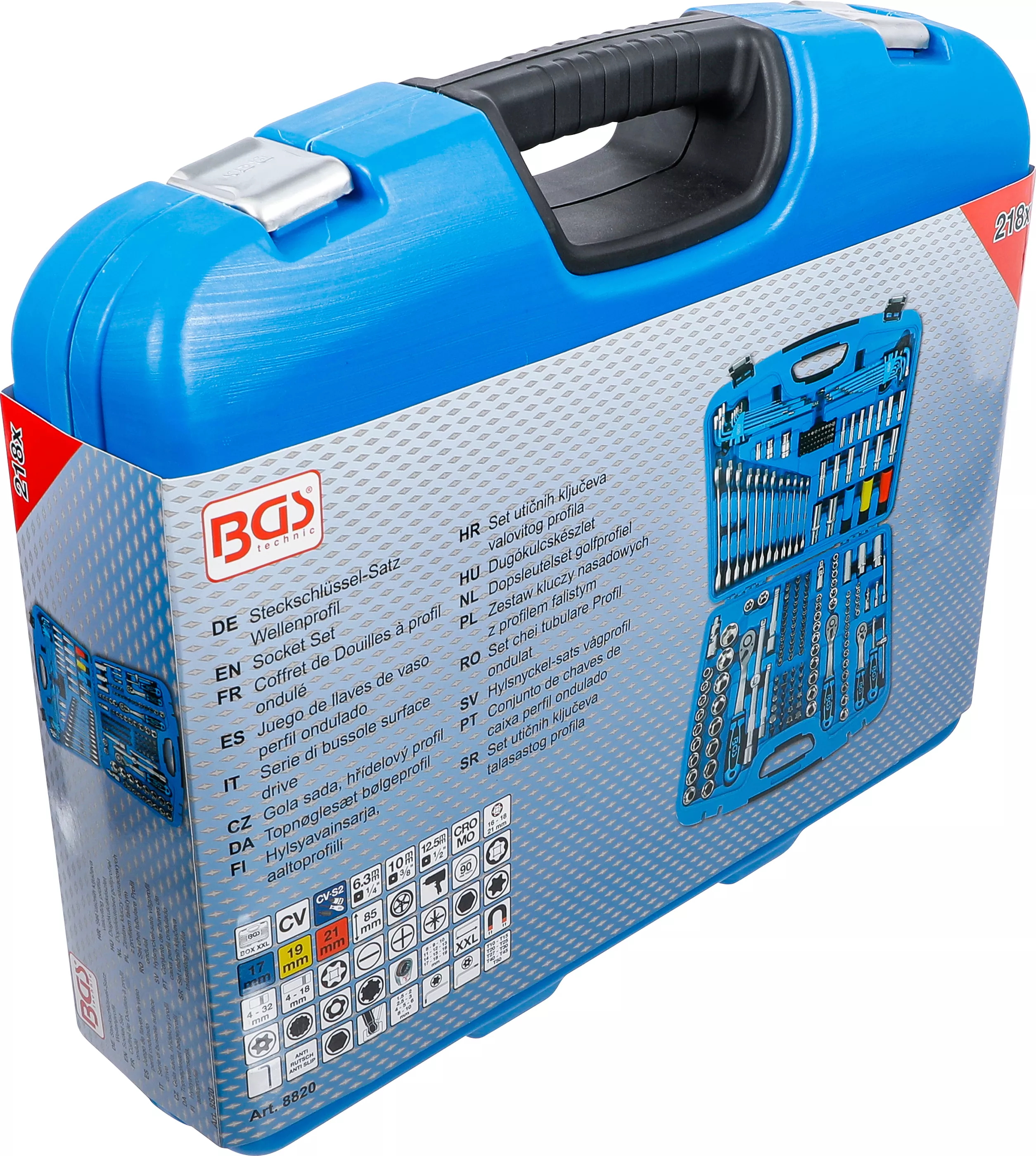 Set Chei și Tubulare 218 piese – BGS Technic [5]