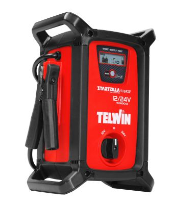 Redresoare Auto - TELWIN STARTZILLA 9024 XT – Starter Profesional 12V/24V cu Tester și Alimentare, LiFePO4