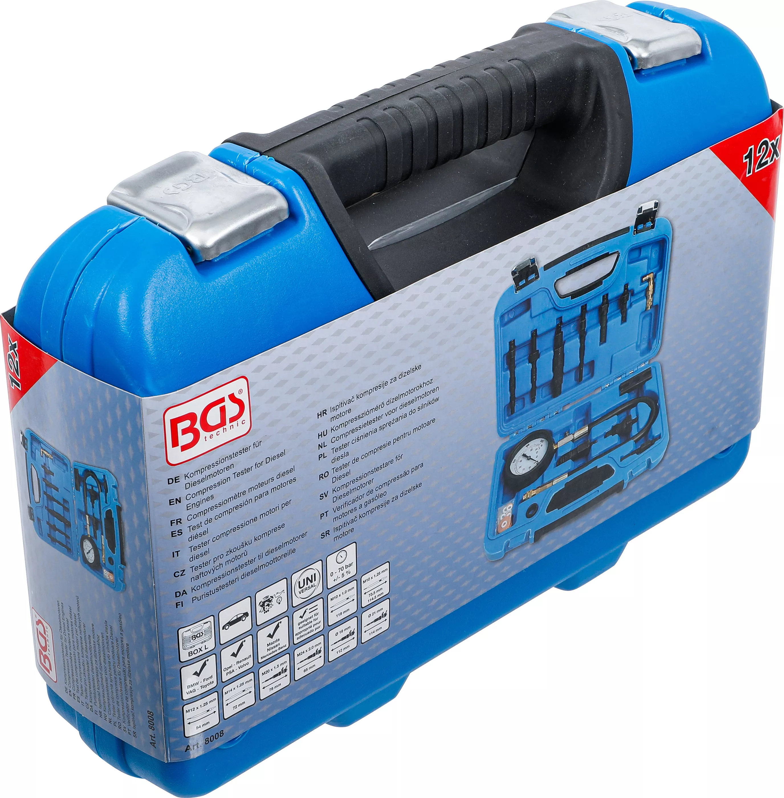 Tester de Compresie pentru Motoare Diesel – BGS [4]