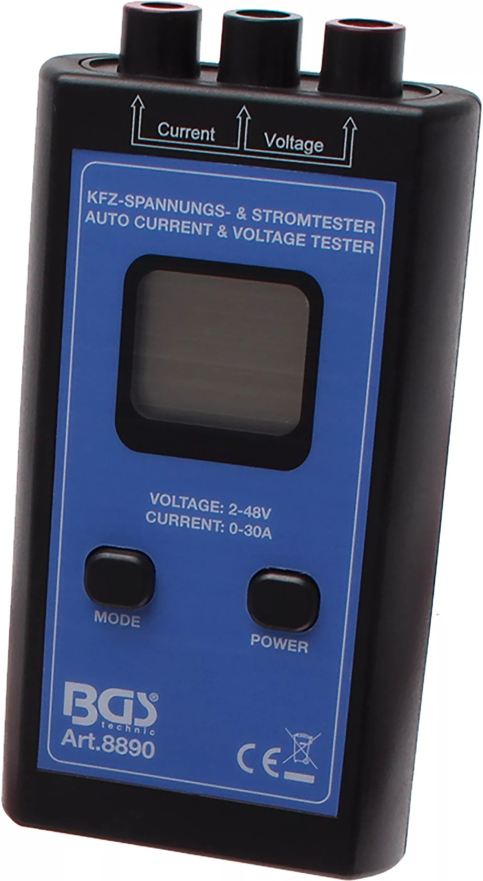 Tester de Tensiune și Curent Auto 1-48 V – BGS Technic [1]