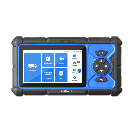 Echipamente Diagnoză Auto - TOPDON ArtiDiag HD – Tester Profesional pentru Camioane și Vehicule Comerciale