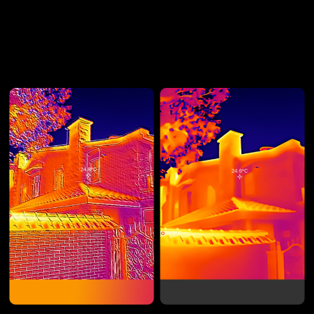 Topdon TC001 Max – Cameră Termoviziune Profesională 256×192 (512×384 TISR) pentru iOS, Android & Windows [4]