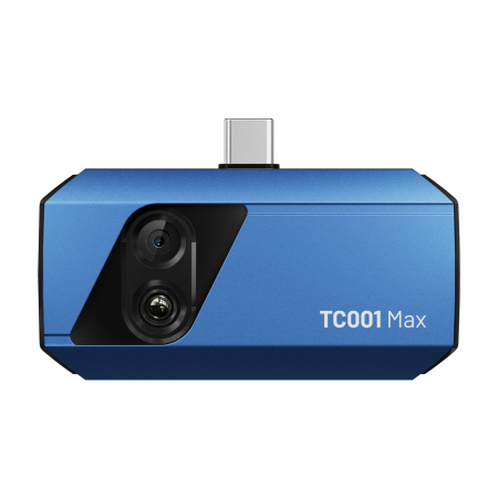 Camere Termoviziune Portabile - Topdon TC001 Max – Cameră Termoviziune Profesională 256×192 (512×384 TISR) pentru iOS, Android & Windows
