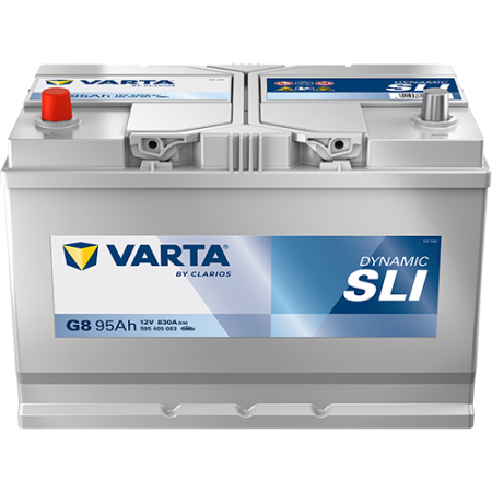 Baterii Auto - VARTA DYNAMIC SLI 12V 95Ah EN 830A 306x173x225mm