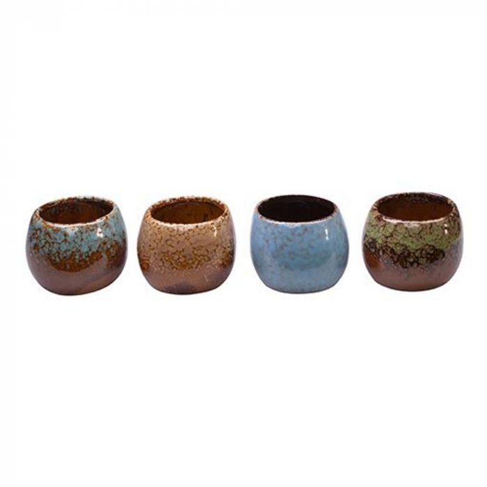 Ghiveci decorativ ceramic Vintage Blue [2]