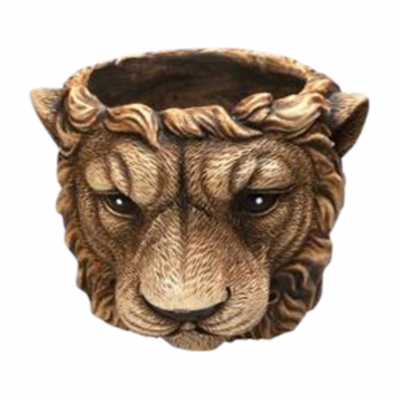 Ghivece - Ghiveci decorativ ceramic Animal Leo